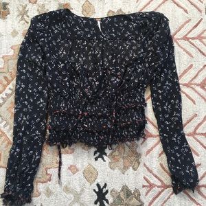 Free People Women’s Printed Lolita Top